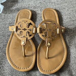 Tory Burch Miller Patent Nude